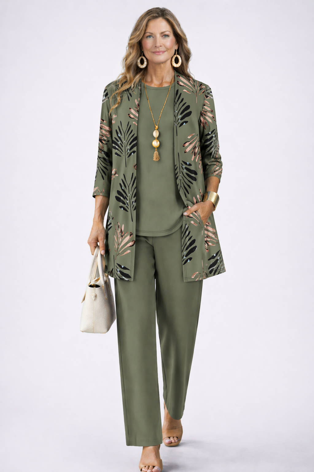 Fátima | Conjunto elegante de tres piezas