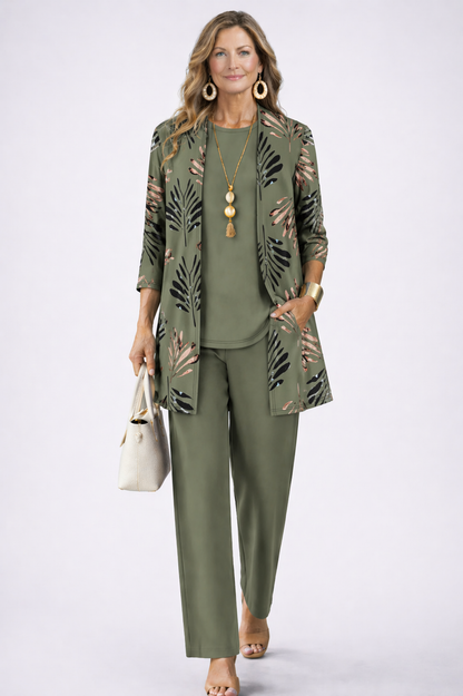 Fátima | Conjunto elegante de tres piezas