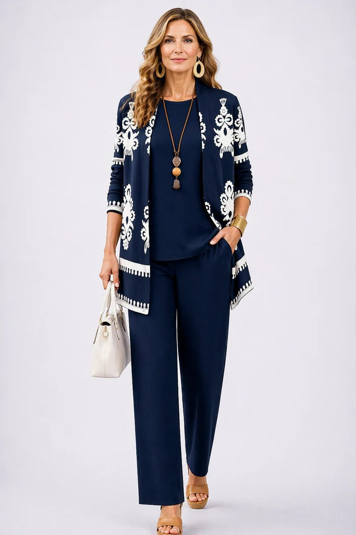 Fátima | Conjunto elegante de tres piezas