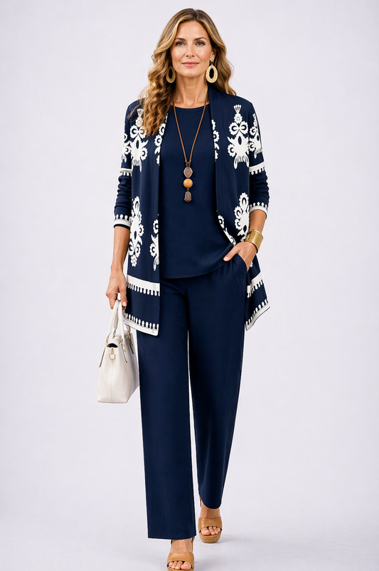 Mariona | Conjunto elegante de tres piezas