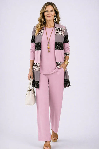 Fátima | Conjunto elegante de tres piezas