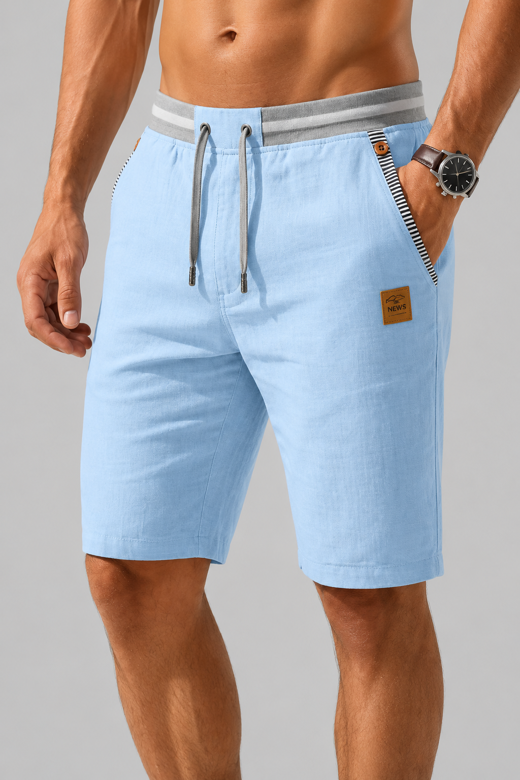 Sergio | Bermudas ligeras con cordón ajustable