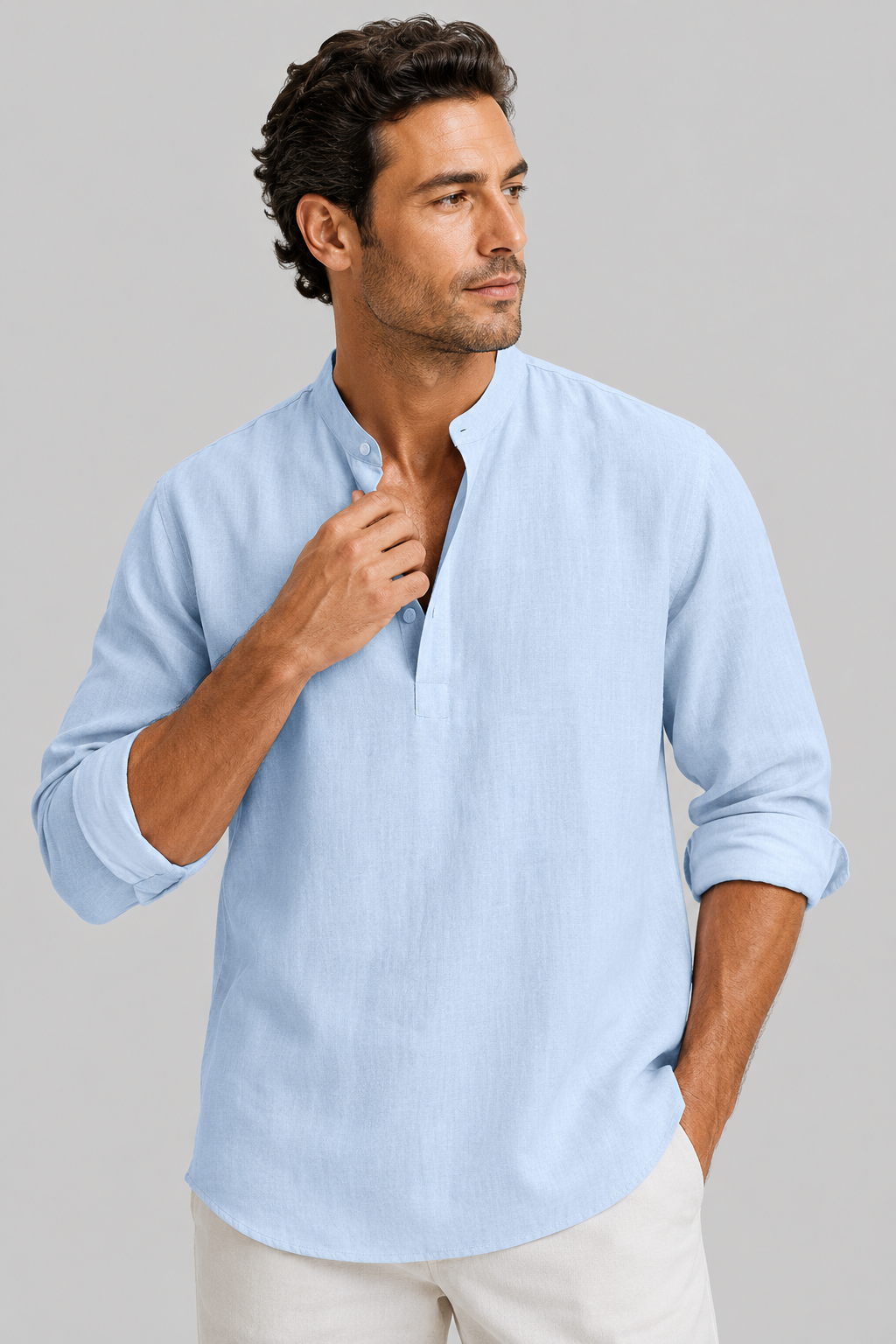 Vicente | Camisa transpirable de lino