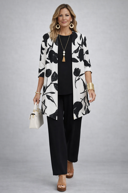 Ona | Conjunto elegante de tres piezas