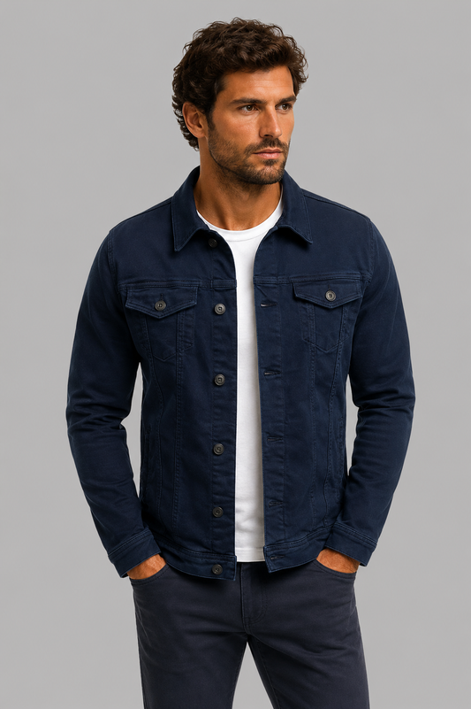 Tomás | Chaqueta estilo camionero con botones