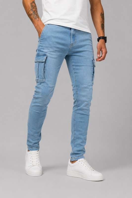 Bruno | Pantalón cargo de corte cómodo