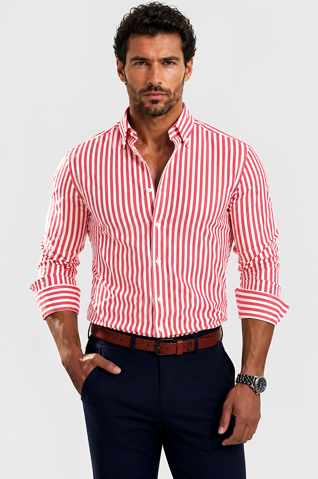 Eduardo | Camisa elegante de rayas
