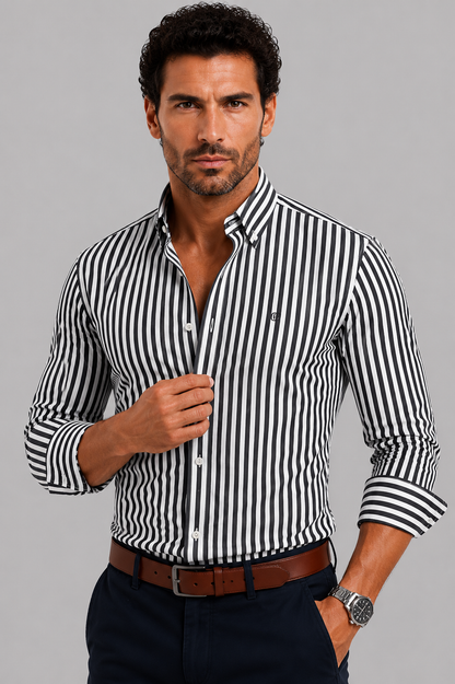 Eduardo | Camisa elegante de rayas