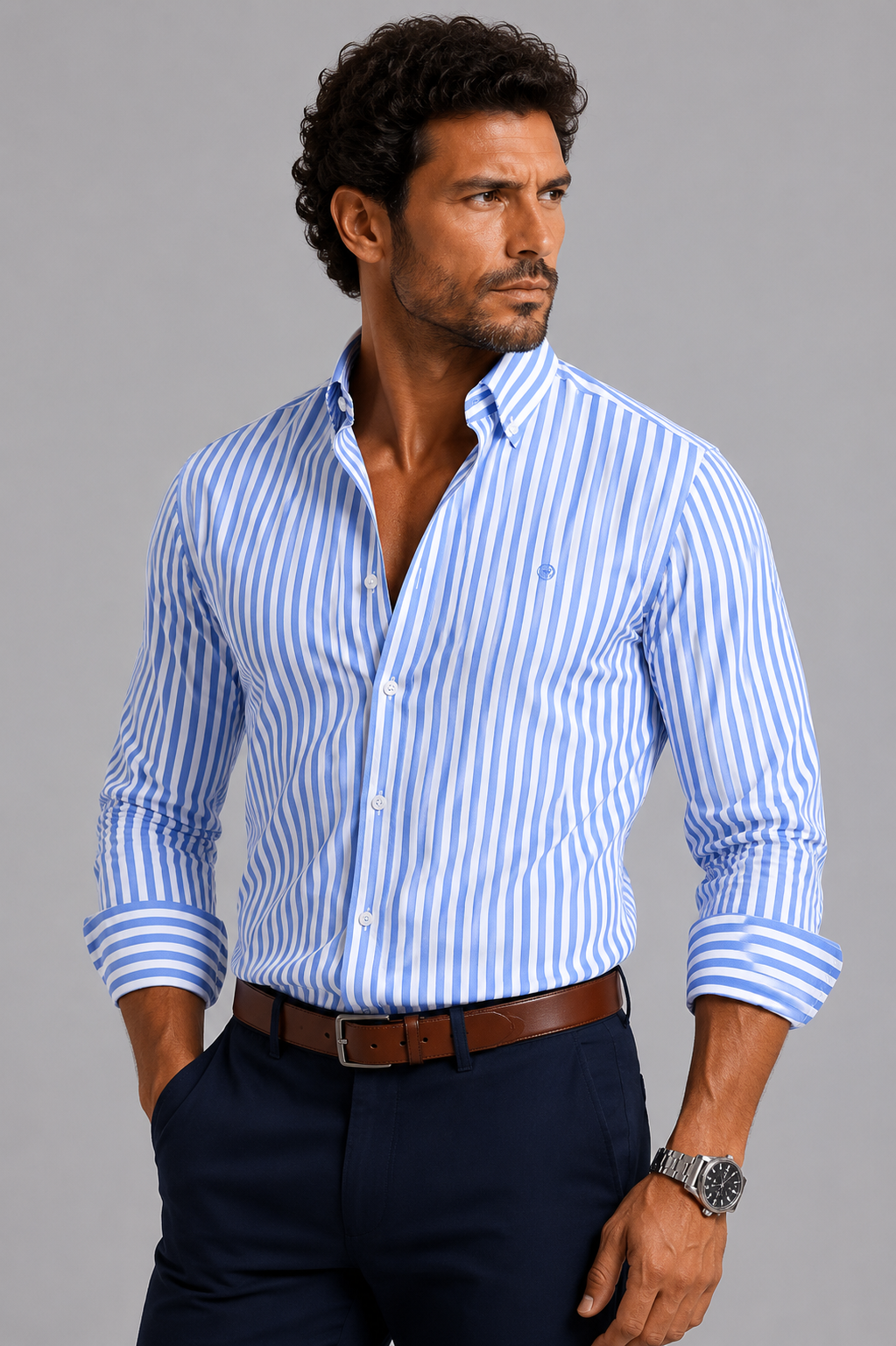 Eduardo | Camisa elegante de rayas
