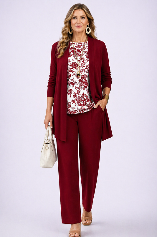Inmaculada | Conjunto elegante de tres piezas