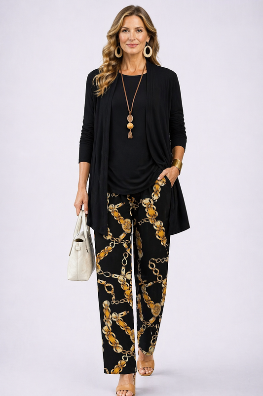 Mara | Conjunto elegante de tres piezas