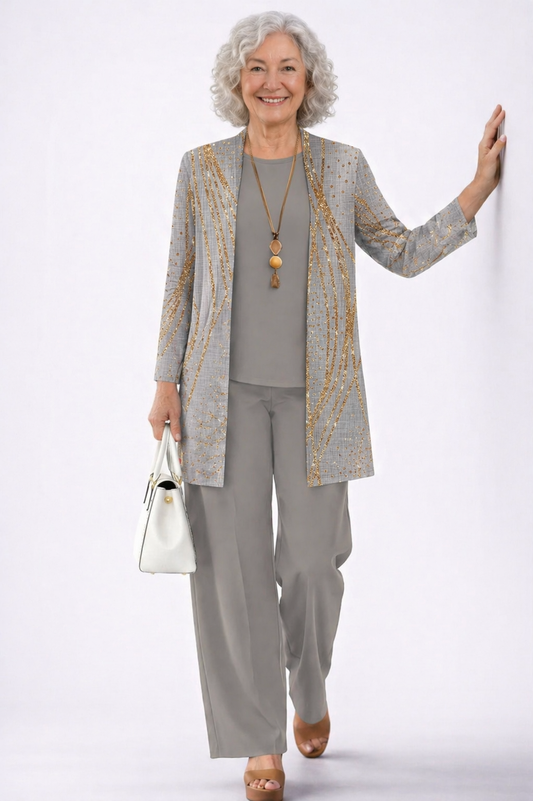 Olaya | Conjunto elegante de tres piezas