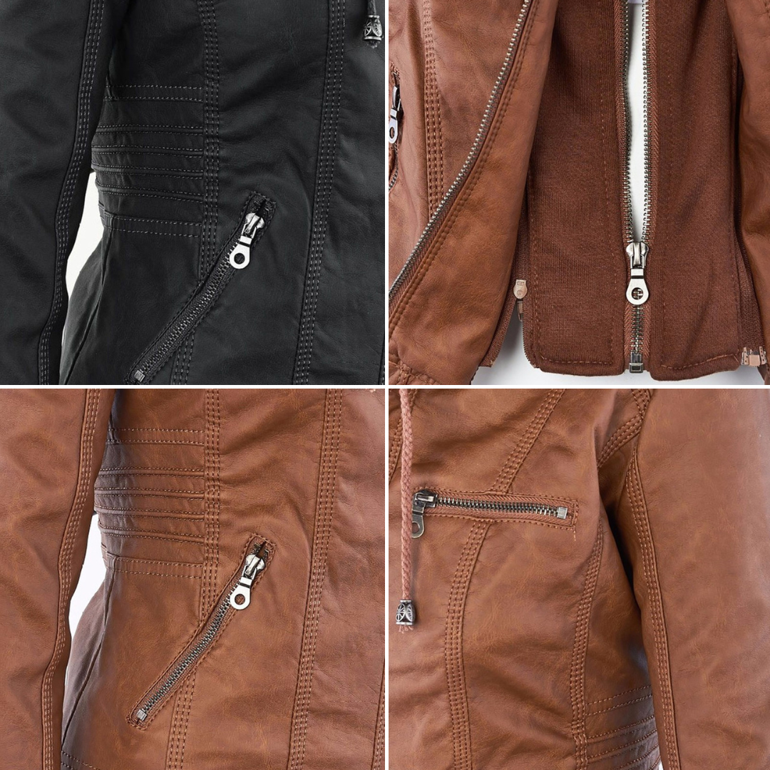 Nerea | Chaqueta de cuero resistente y elegante