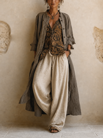 Sira | Conjunto bohemio de tres piezas