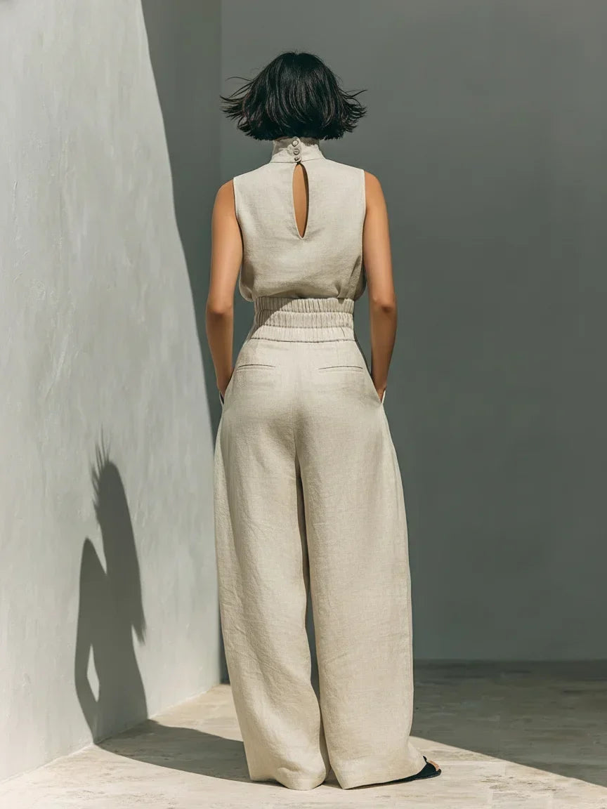 Joana Conjunto Algodón y Lino