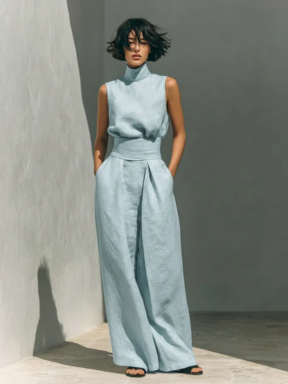 Joana Conjunto Algodón y Lino