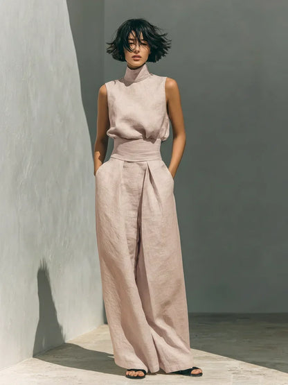 Joana Conjunto Algodón y Lino