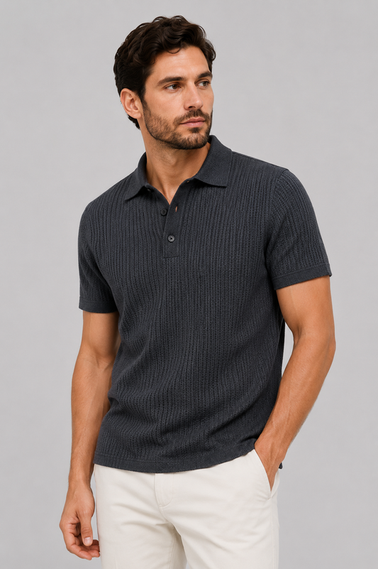 Raúl | Polo de punto cómodo