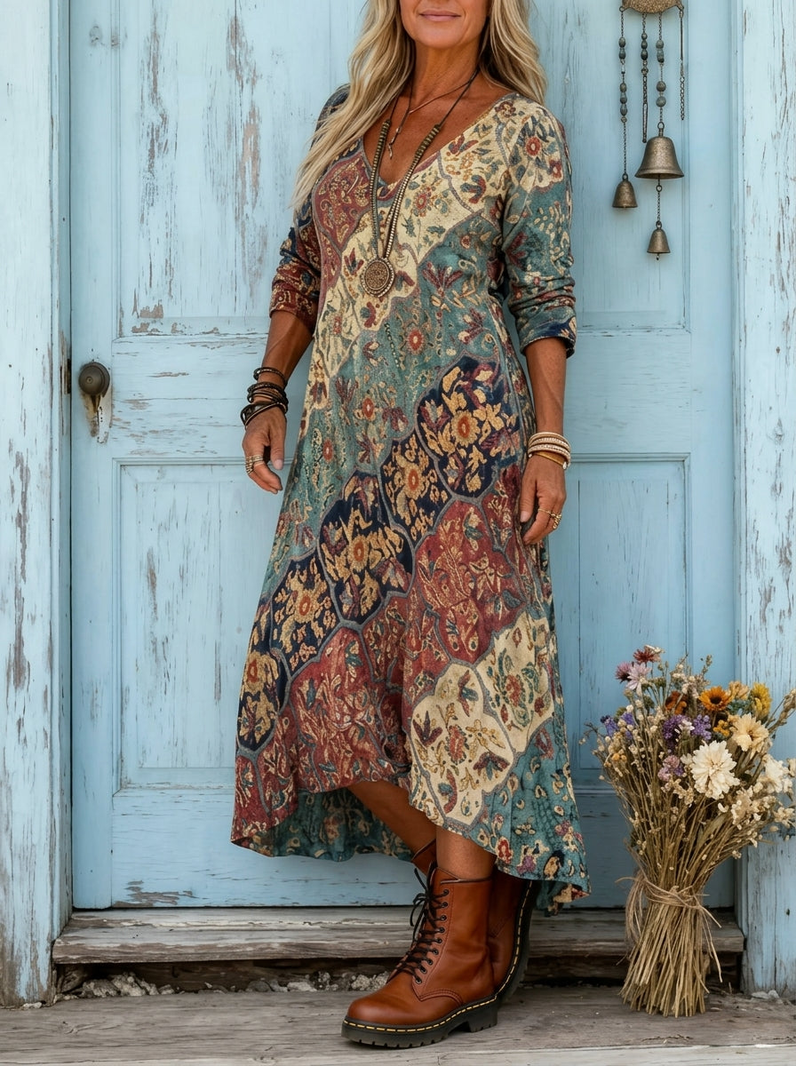 Aurora | Vestido largo fluido de corte suave