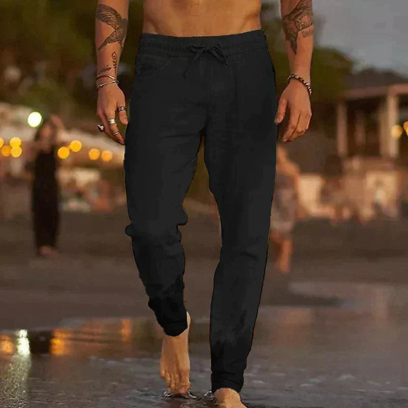 Diego | Pantalón de lino ligero para verano