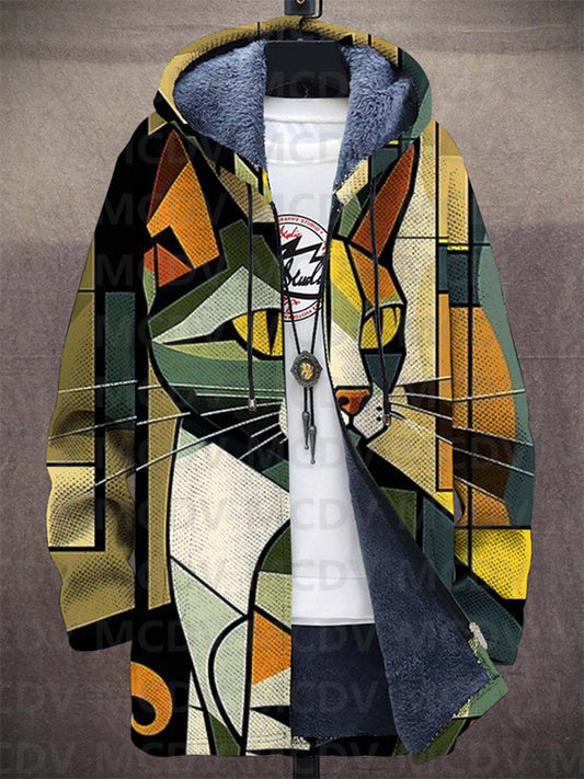 Cristina | Chaqueta estampada con capucha