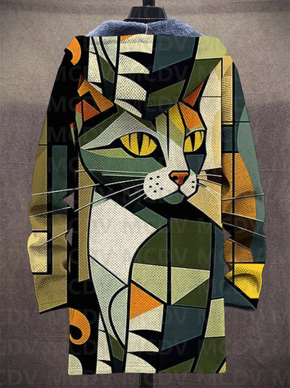 Cristina | Chaqueta estampada con capucha