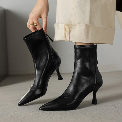 Trini | Botas de piel auténtica