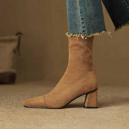 Mireia | Botas de piel auténtica