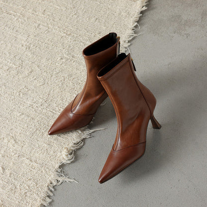 Trini | Botas de piel auténtica