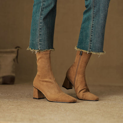 Mireia | Botas de piel auténtica