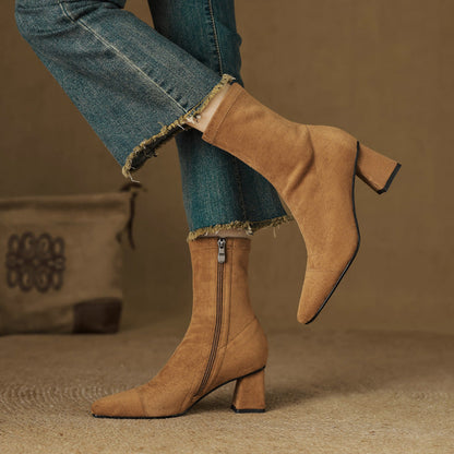 Mireia | Botas de piel auténtica