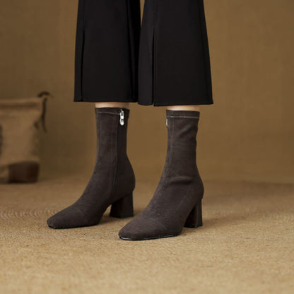 Mireia | Botas de piel auténtica