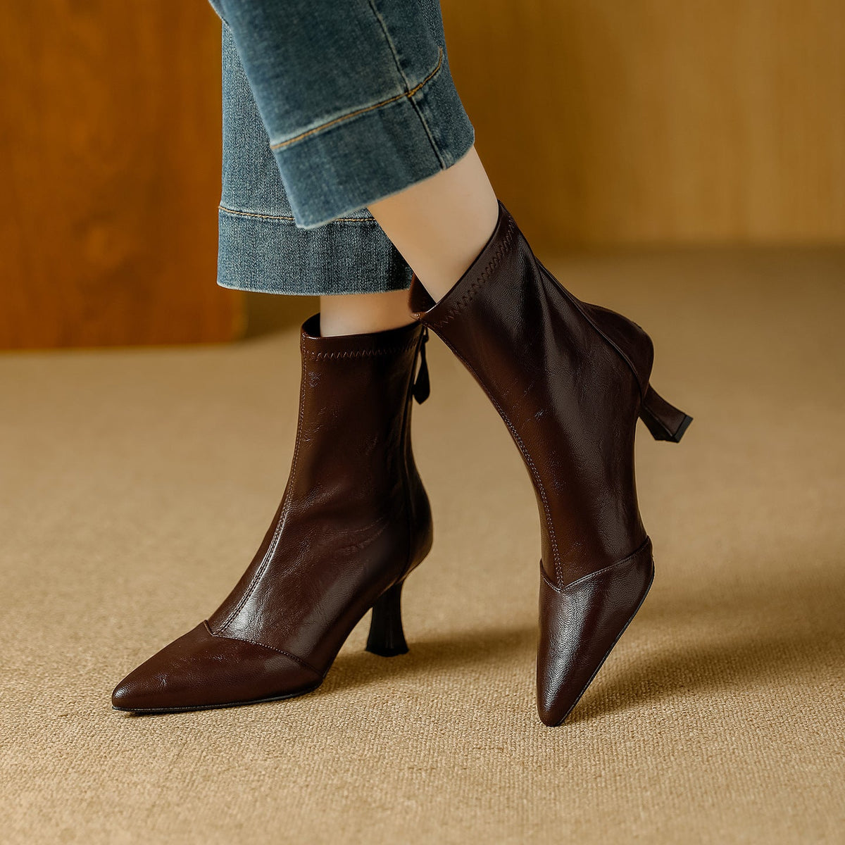 Ruth | Botas de piel de alta calidad