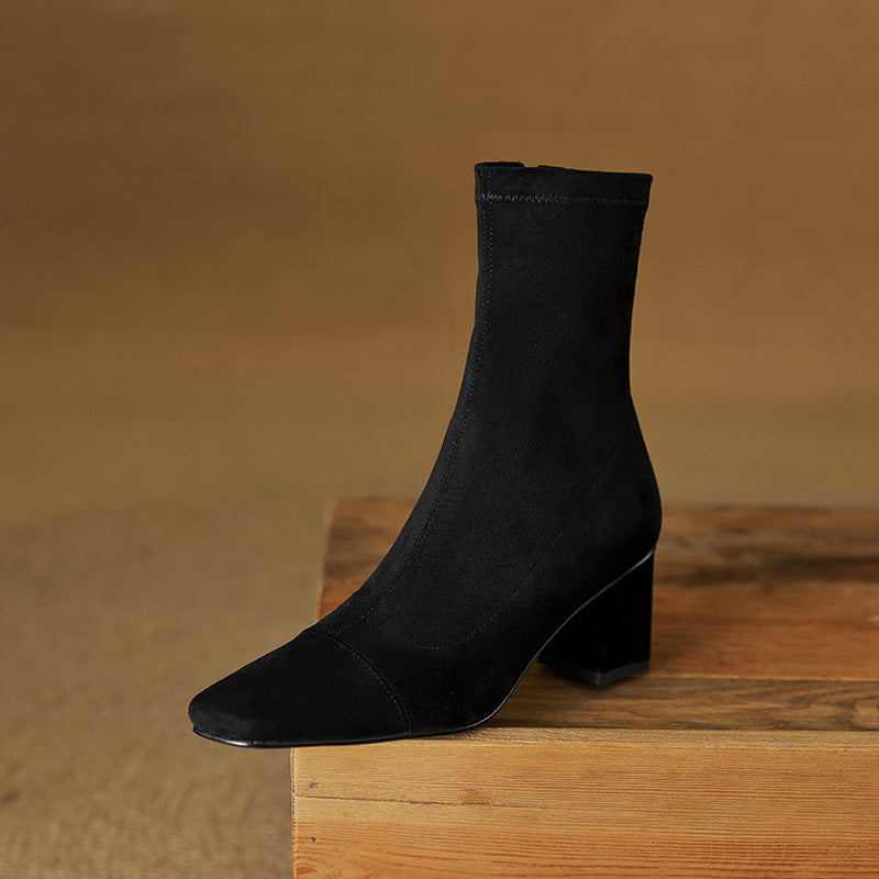 Mireia | Botas de piel auténtica
