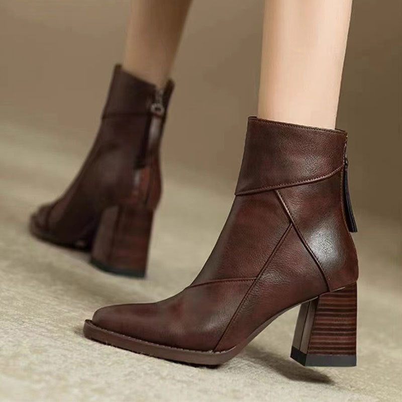 Jacinta | Botines elegantes de piel