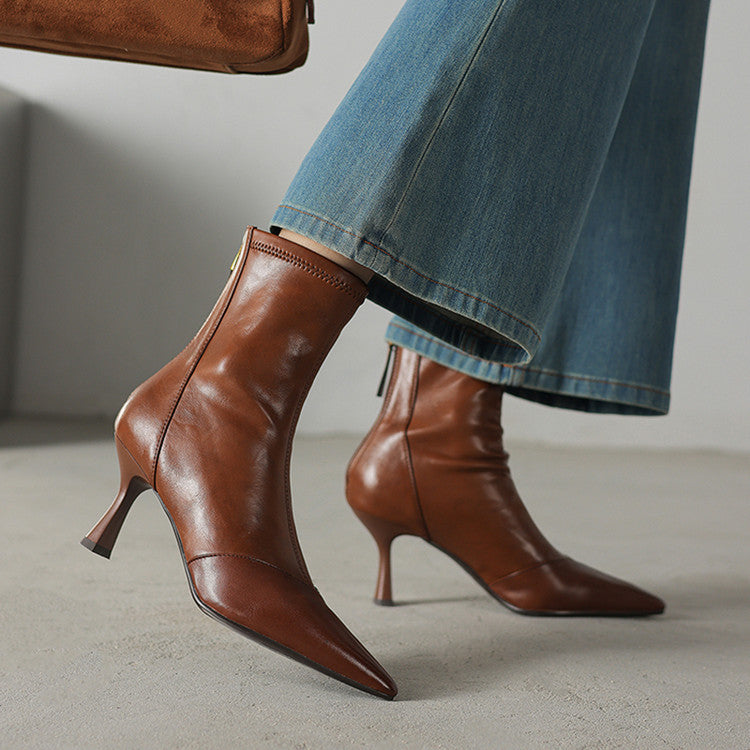 Trini | Botas de piel auténtica