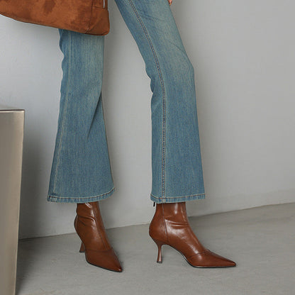 Trini | Botas de piel auténtica