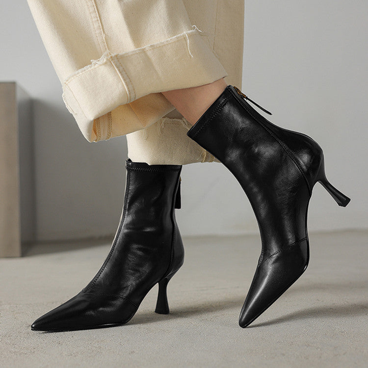 Trini | Botas de piel auténtica