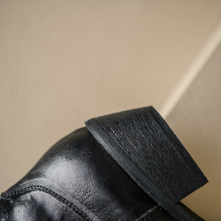 Penélope | Botas de piel auténtica estilo western