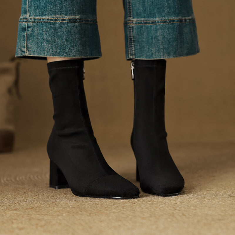 Mireia | Botas de piel auténtica