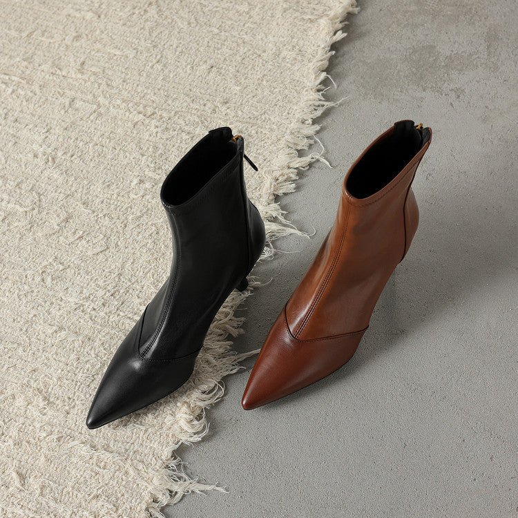 Trini | Botas de piel auténtica