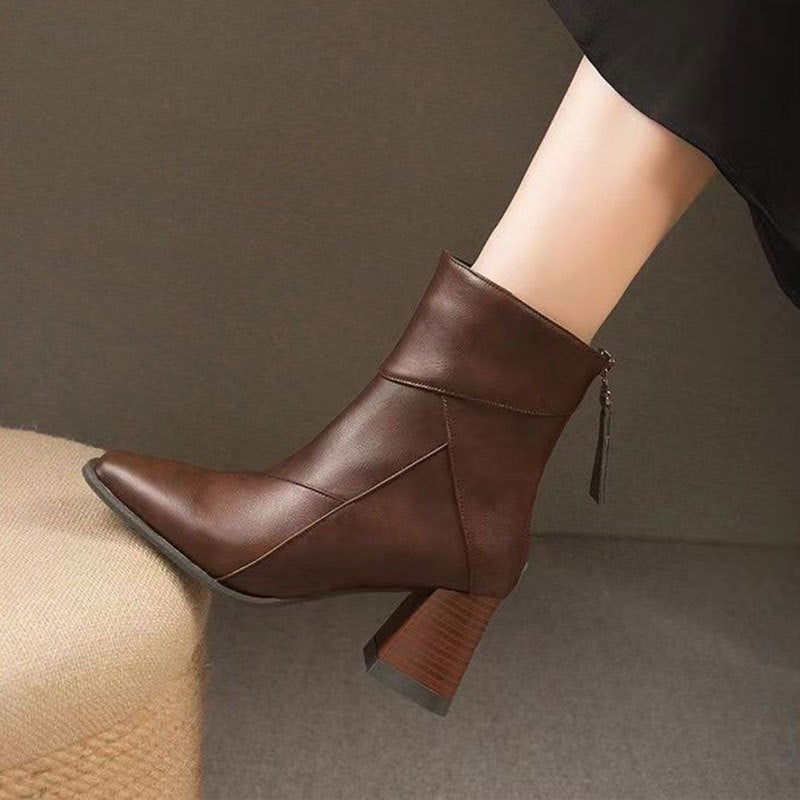 Jacinta | Botines elegantes de piel