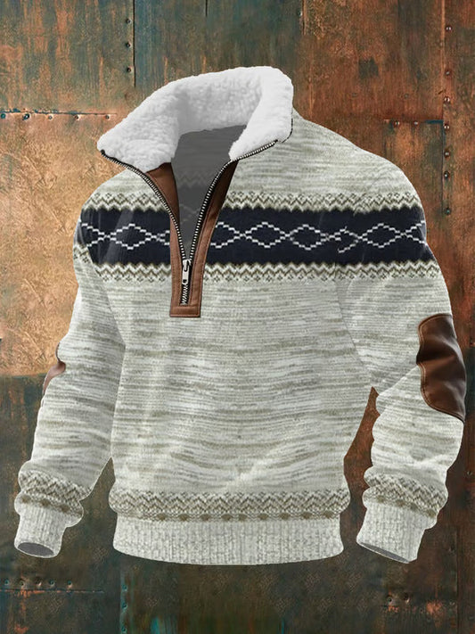 Marcos | Sudadera con cremallera y forro