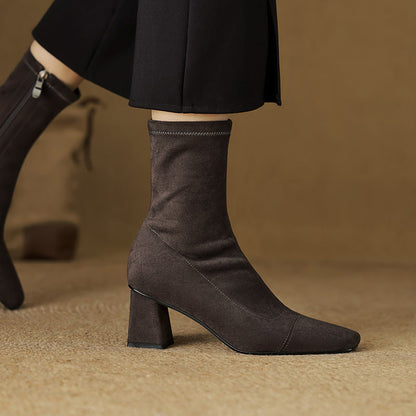 Mireia | Botas de piel auténtica