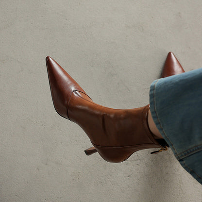 Trini | Botas de piel auténtica