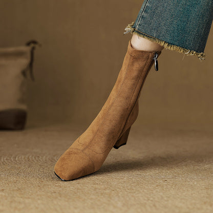 Mireia | Botas de piel auténtica
