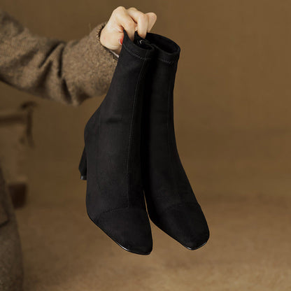 Mireia | Botas de piel auténtica