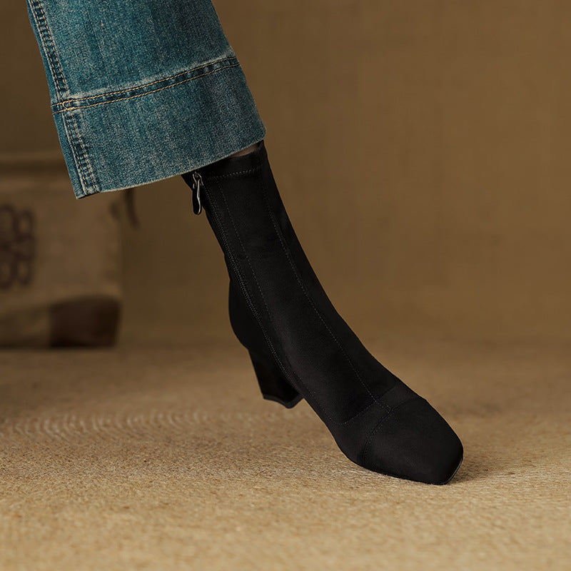 Mireia | Botas de piel auténtica