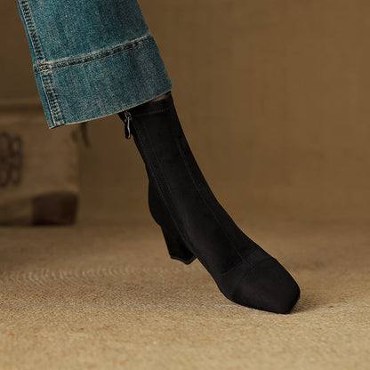 Mireia | Botas de piel auténtica