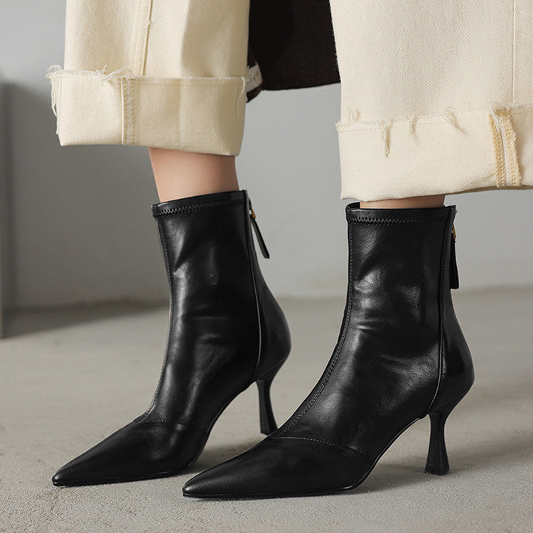 Trini | Botas de piel auténtica